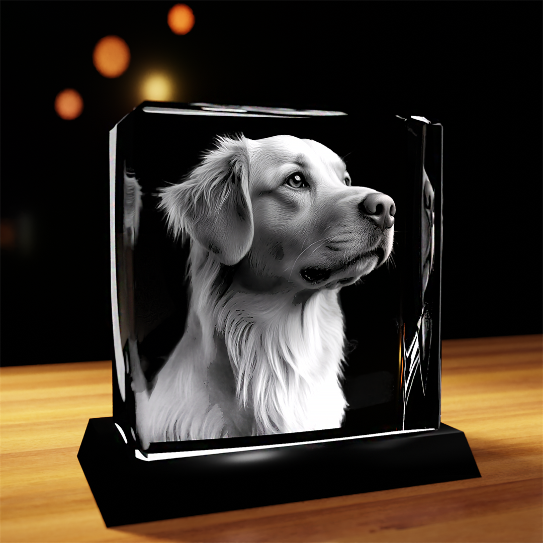 crystal rectangle dogs