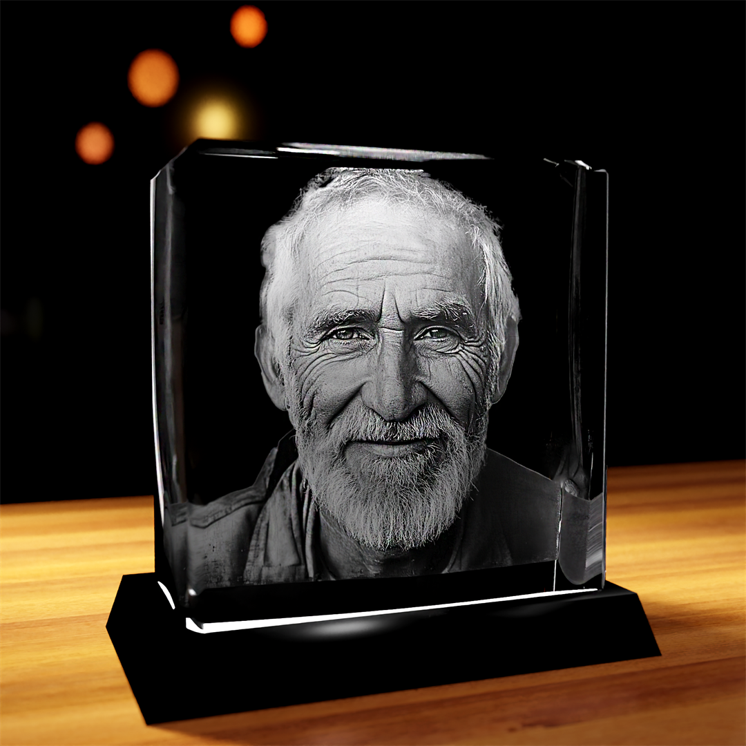 crystal rectangle father