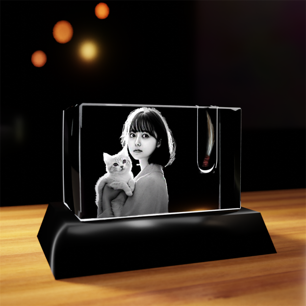 rectangle crystal hair pets