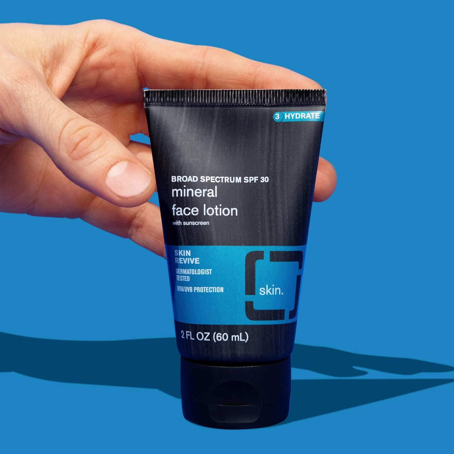 Men's Mineral Face Lotion with Broad Spectrum SPF 30 Sunscreen