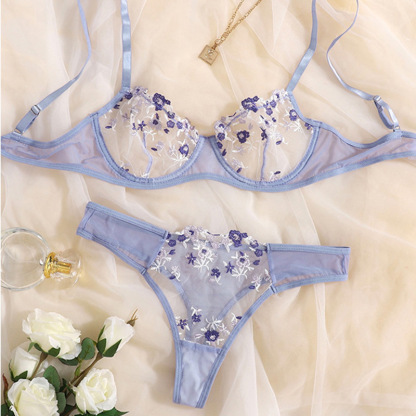 Discover the perfect blend of comfort and support with our Breathable Panty Bra Set. This thoughtfully designed set combines functionality and style, ensuring you feel your best whether at home or on the go.  The bra features a steel ring for enhanced sup