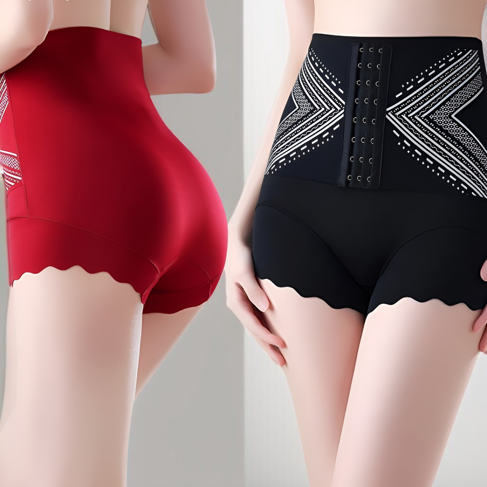 Adjustable buckle waist shapewear for women