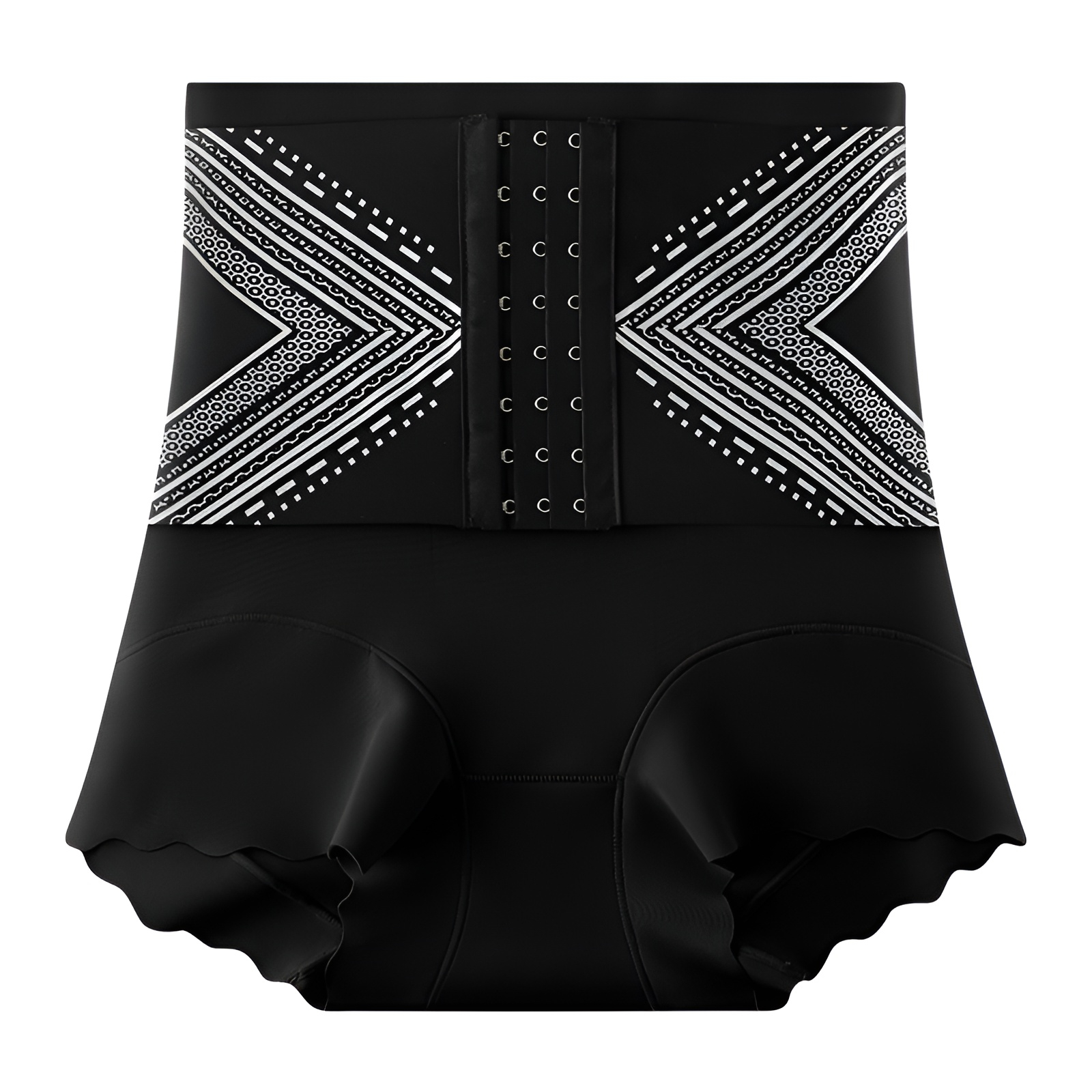 High waist seamless tummy tuck waist adjustable buckle not tight strong tummy tuck hip lift no curli