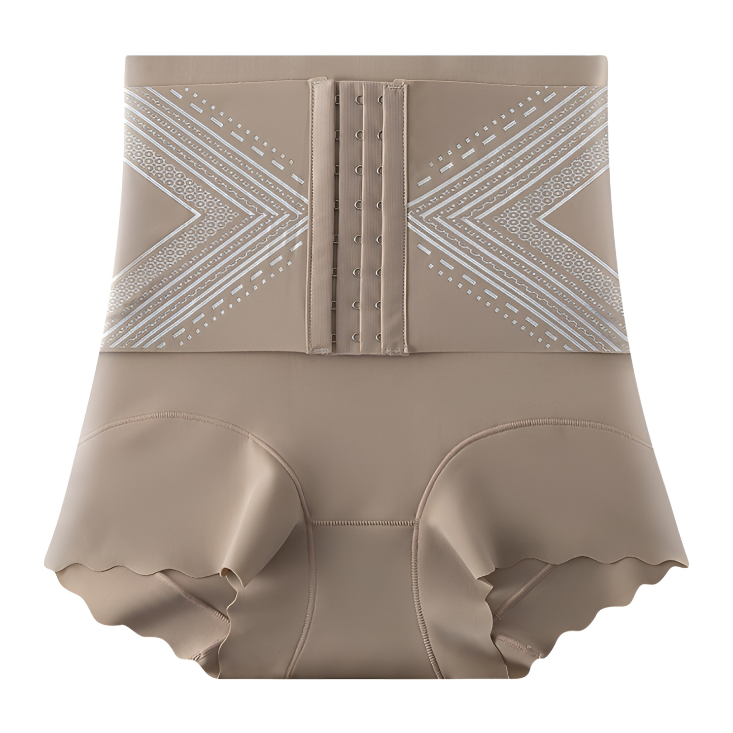 High waist seamless tummy tuck waist adjustable buckle not tight strong tummy tuck hip lift no curli