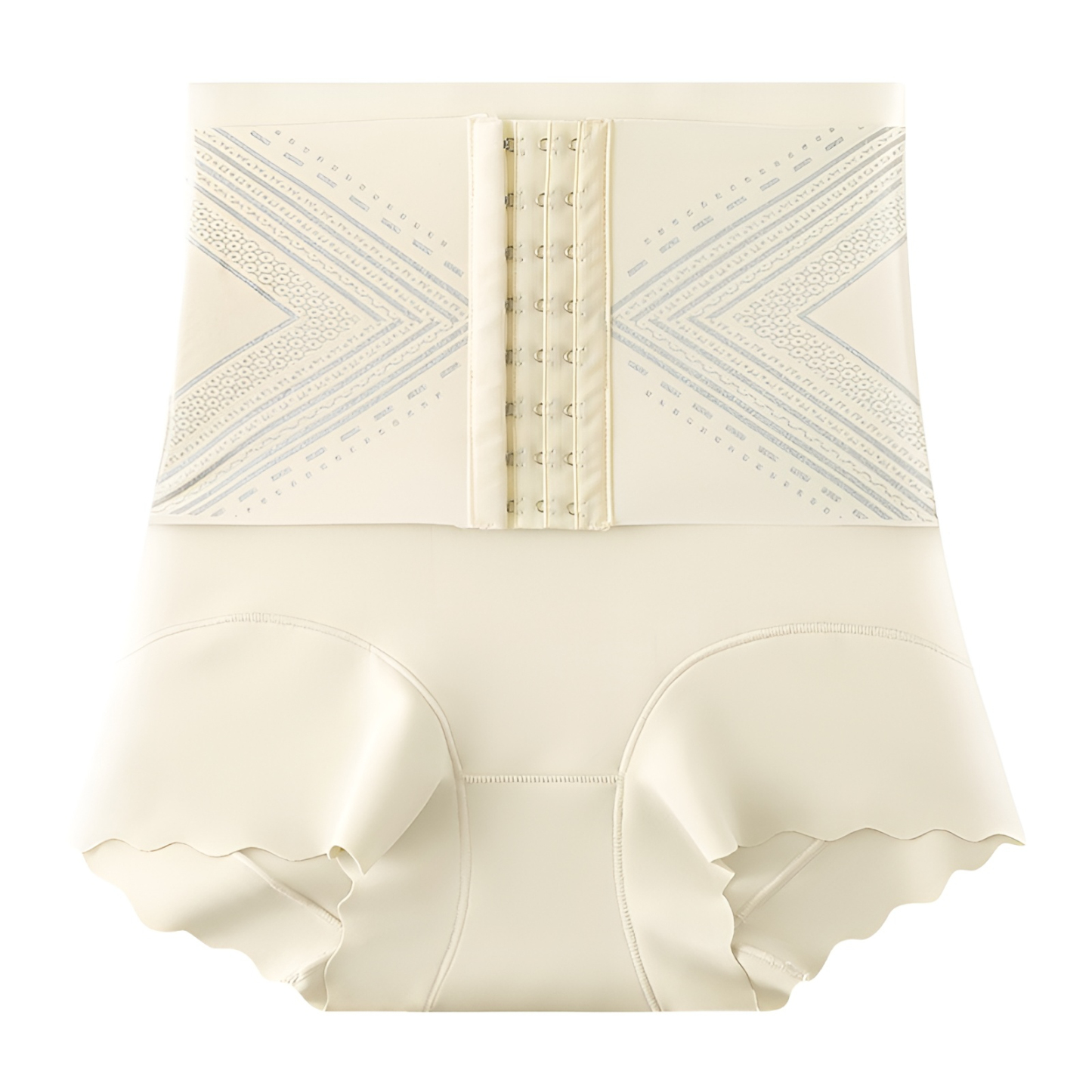 High waist seamless tummy tuck waist adjustable buckle not tight strong tummy tuck hip lift no curli