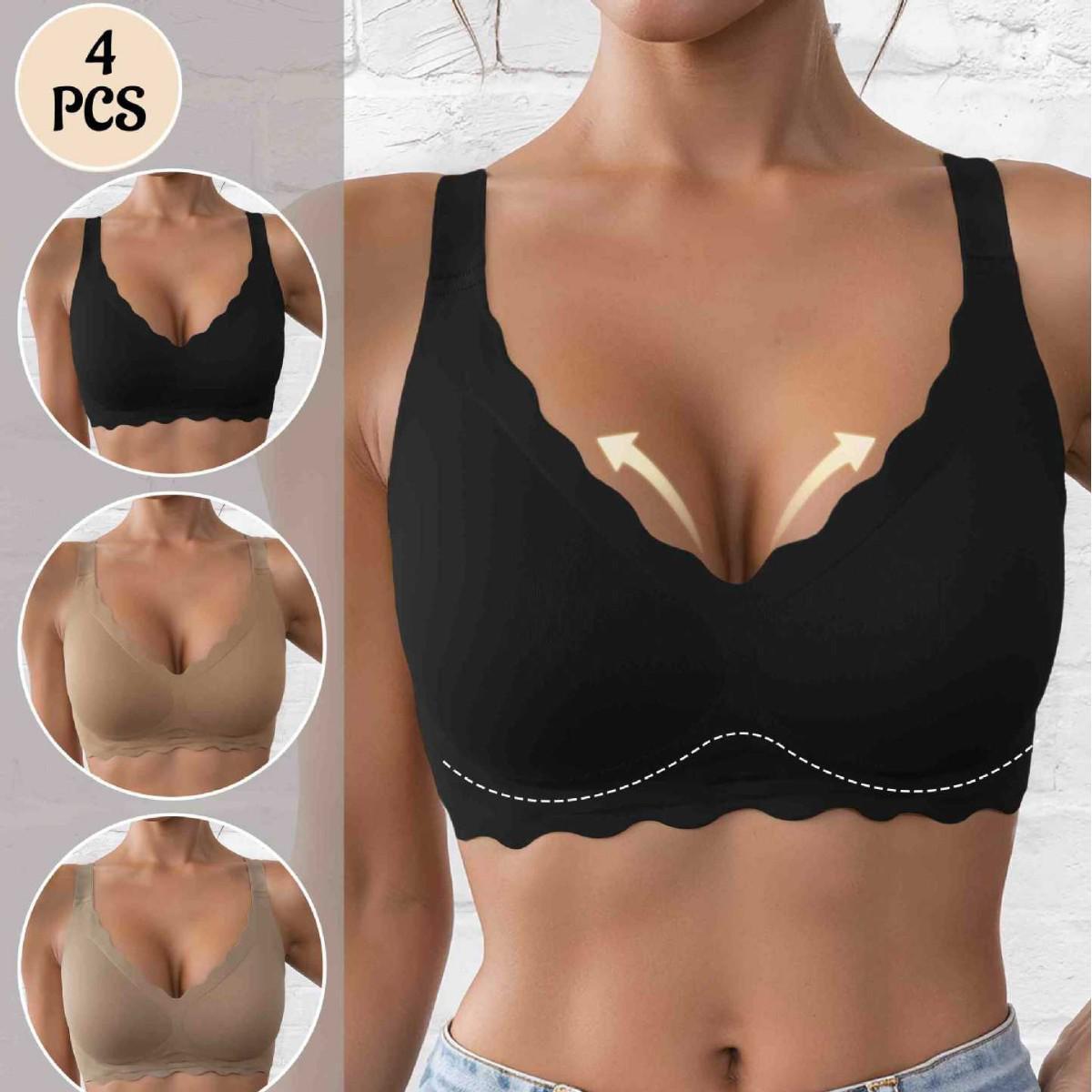 NonMarking Gathering Bra Bra Gathering Lingerie With NonMarking Adjustable