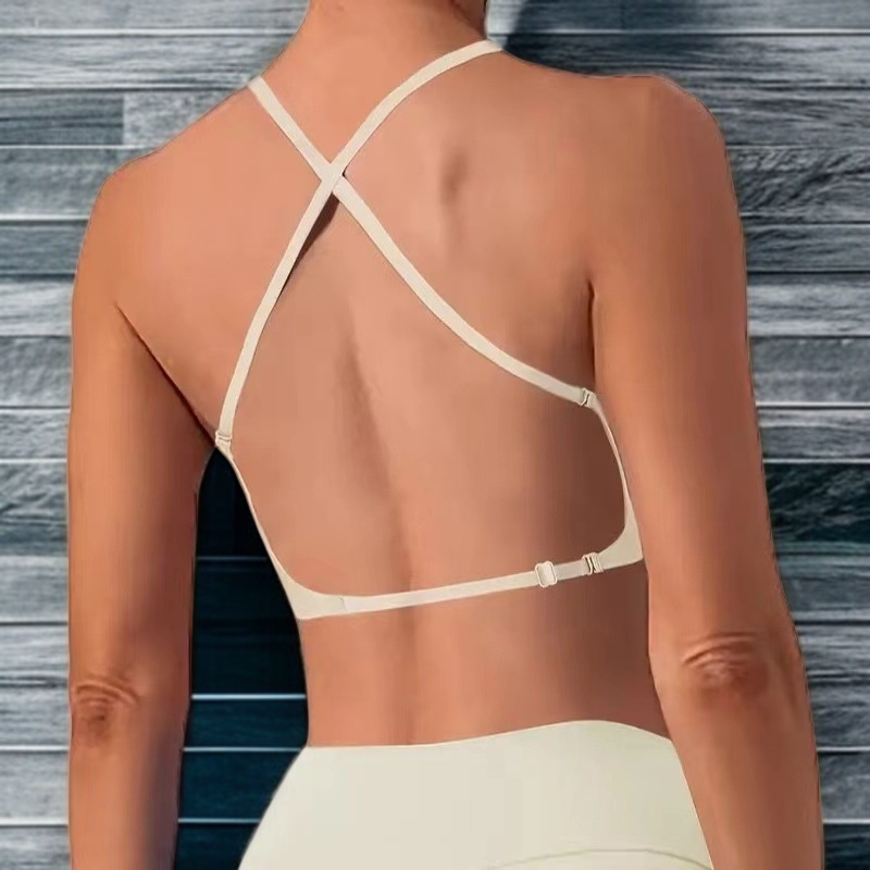 Invisible backless bra design for women