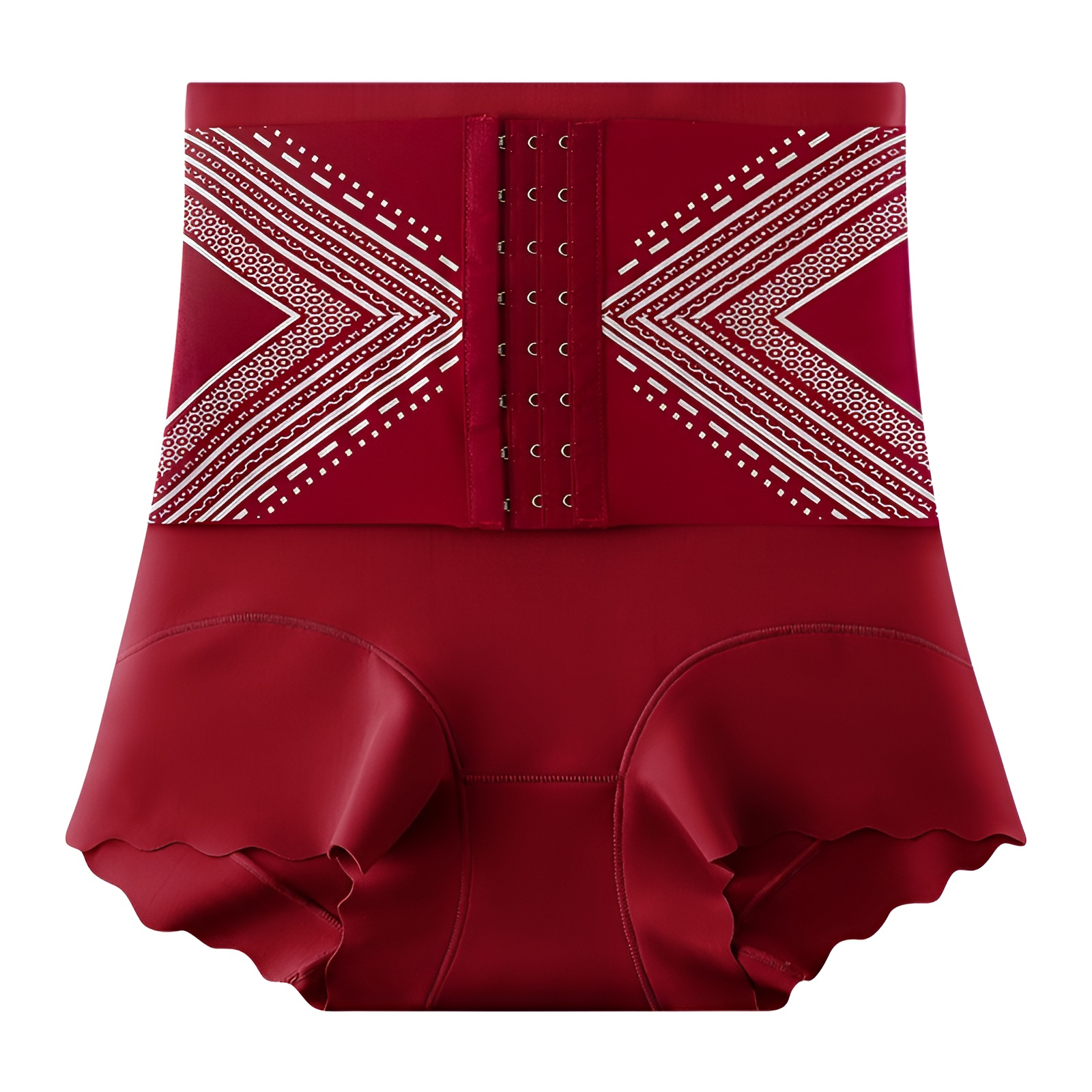 High waist seamless tummy tuck waist adjustable buckle not tight strong tummy tuck hip lift no curli