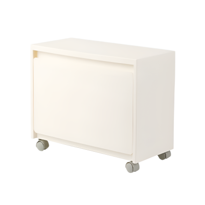 Lagerschrank für Zuhause, Wohnzimmer, mit Rädern, beweglicher Lagerschrank, Spielzeug-Lagerschrank, 