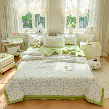Bubble Cotton Summer Comforter
