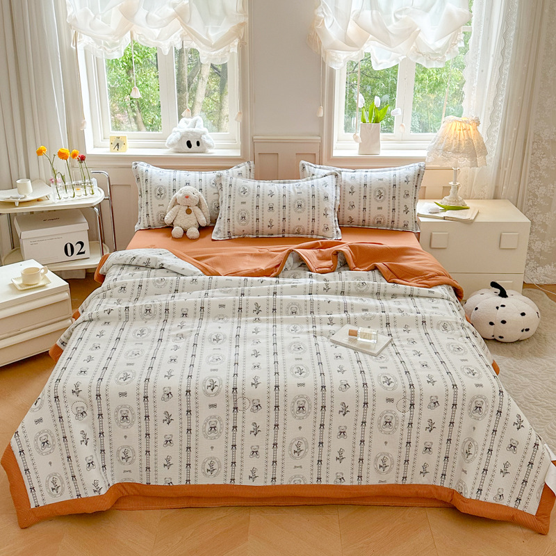 Bubble Cotton Summer Comforter