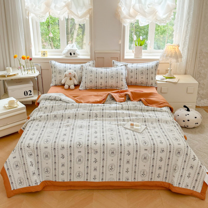 Bubble Cotton Summer Comforter