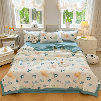 Bubble Cotton Summer Comforter