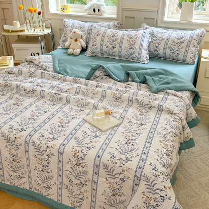 Bubble Cotton Summer Comforter