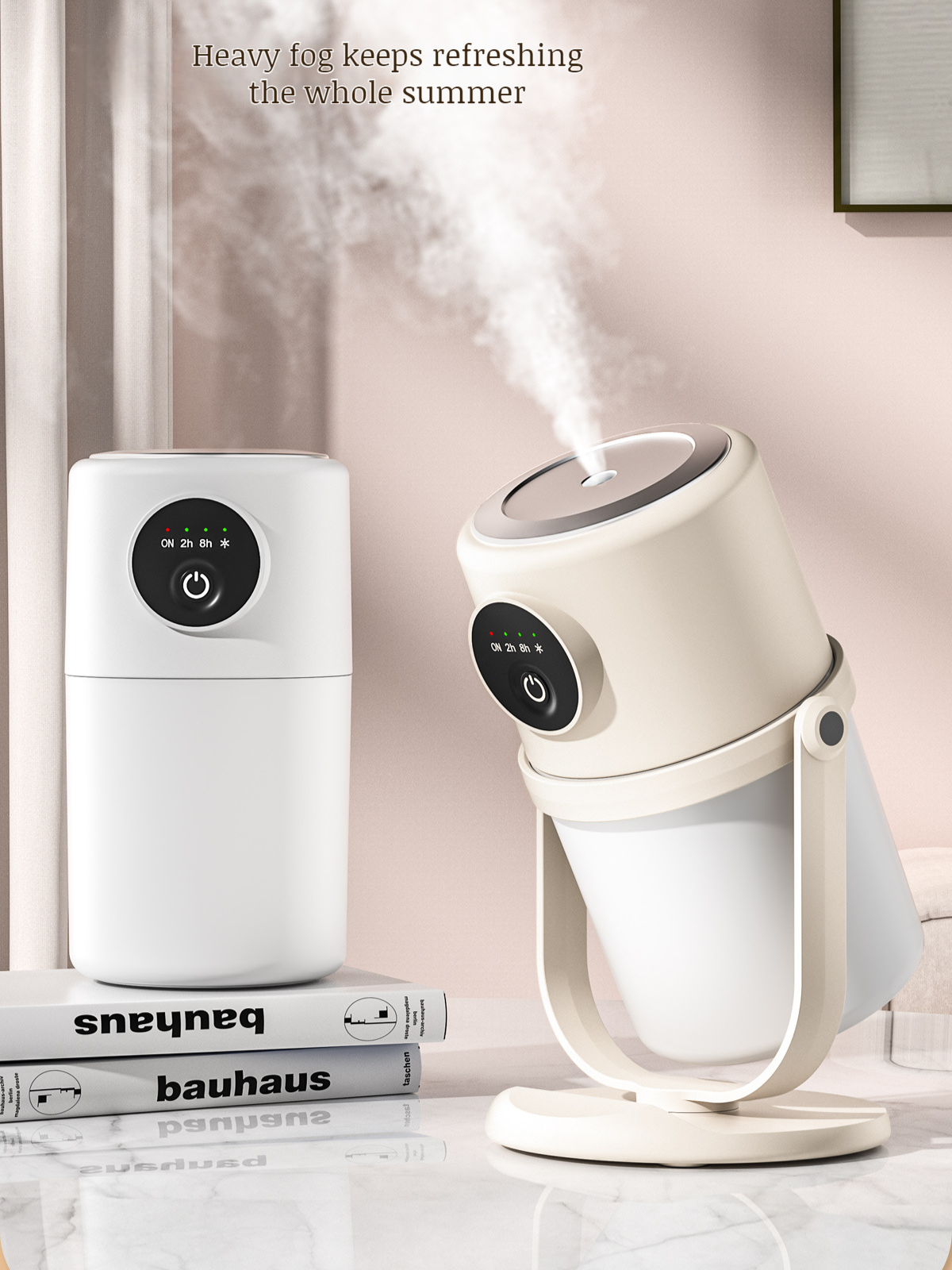 New humidifier intelligent household large-capacity atomizer USB mute night light