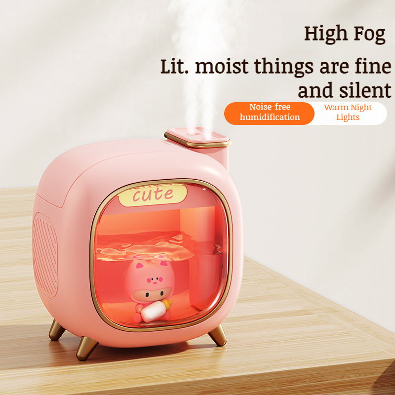 Desktop Aromatherapy Humidifier Sprayer Ambient Light Hydrating Humidifying Ambient Aroma Diffuser