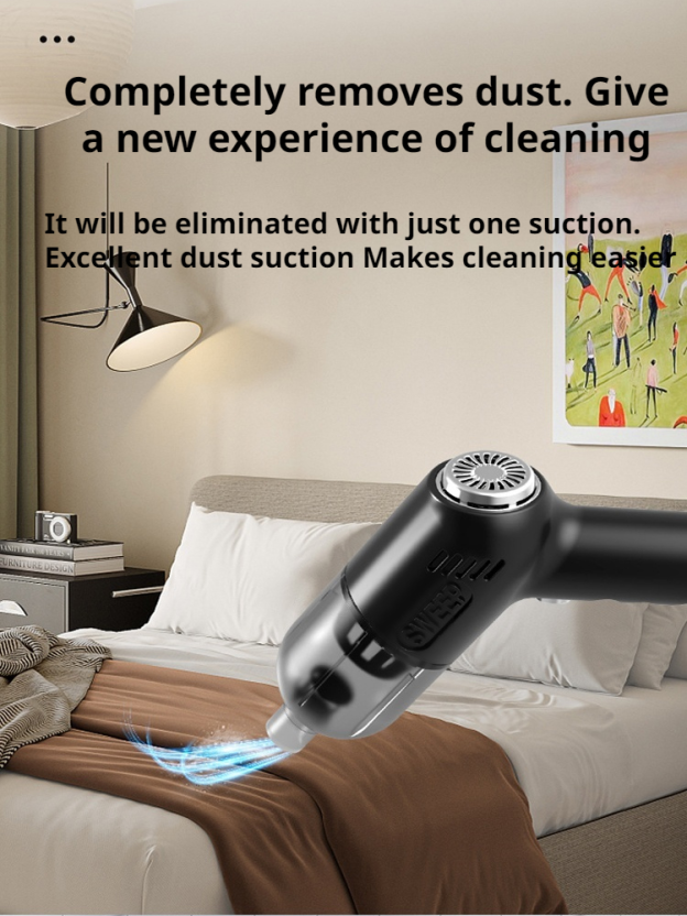 Multifunctional car vacuum cleaner cleaning machine portable handheld household large suction multi-