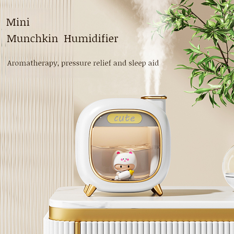 Desktop Aromatherapy Humidifier Sprayer Ambient Light Hydrating Humidifying Ambient Aroma Diffuser