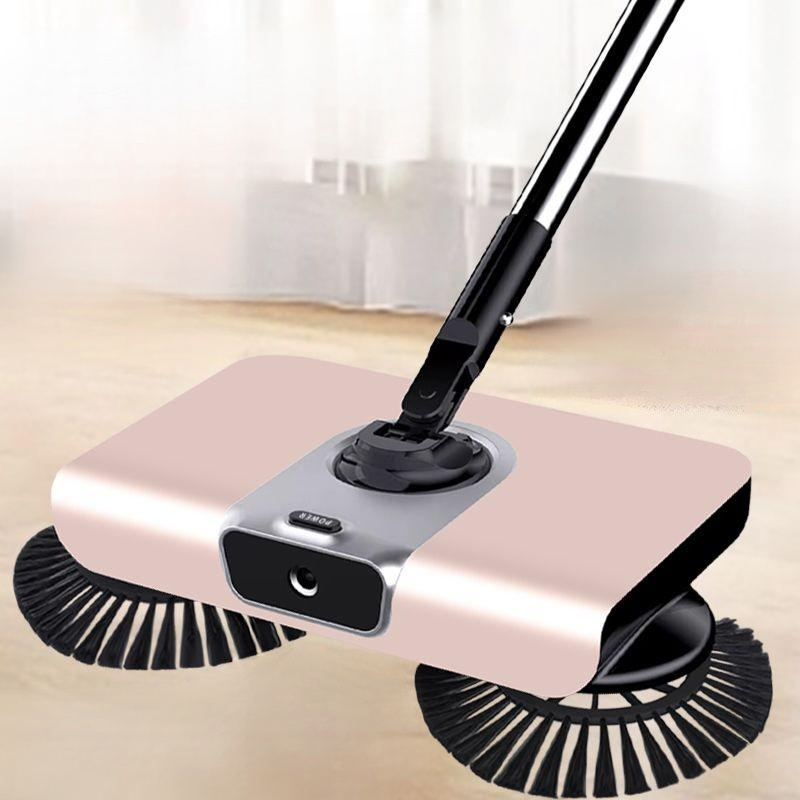 Home Smart ChargeFree Vacuum Cleaner Scraper Set Black