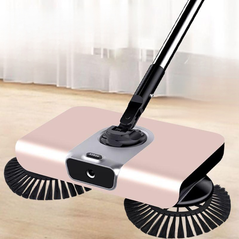 Home Smart ChargeFree Vacuum Cleaner Scraper Set Black