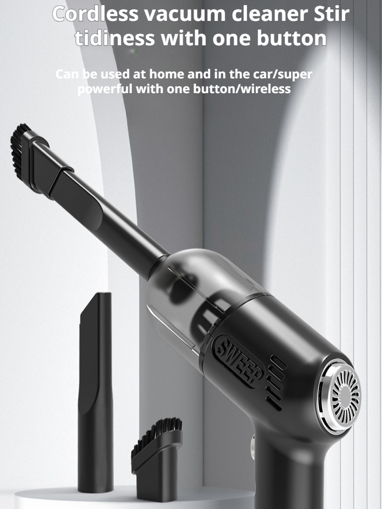 Multifunctional car vacuum cleaner cleaning machine portable handheld household large suction multi-