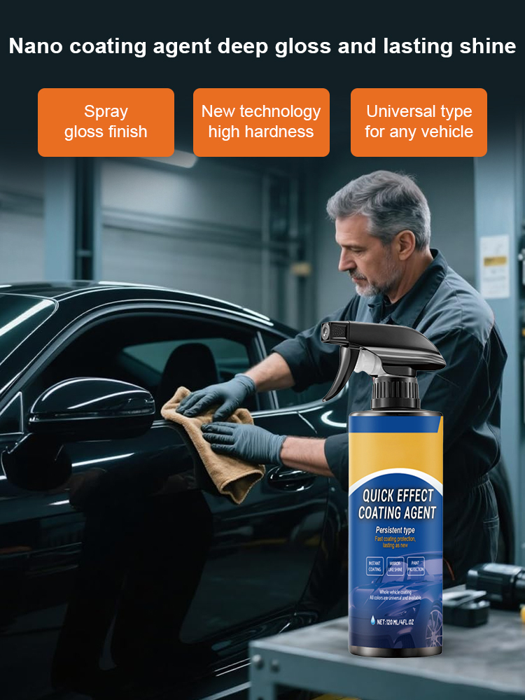 Car renovation, repair, waxing and coating spray