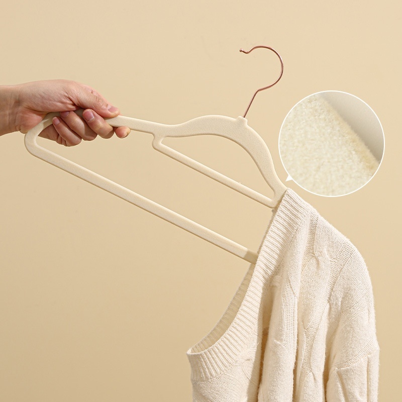 Stable drying rack Hangers convenience ABS Nonmarking and nonslip swivel hook Gold Metal Hanger Dura