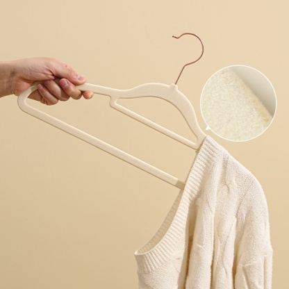 Stable drying rack Hangers convenience ABS Nonmarking and nonslip swivel hook Gold Metal Hanger Dura