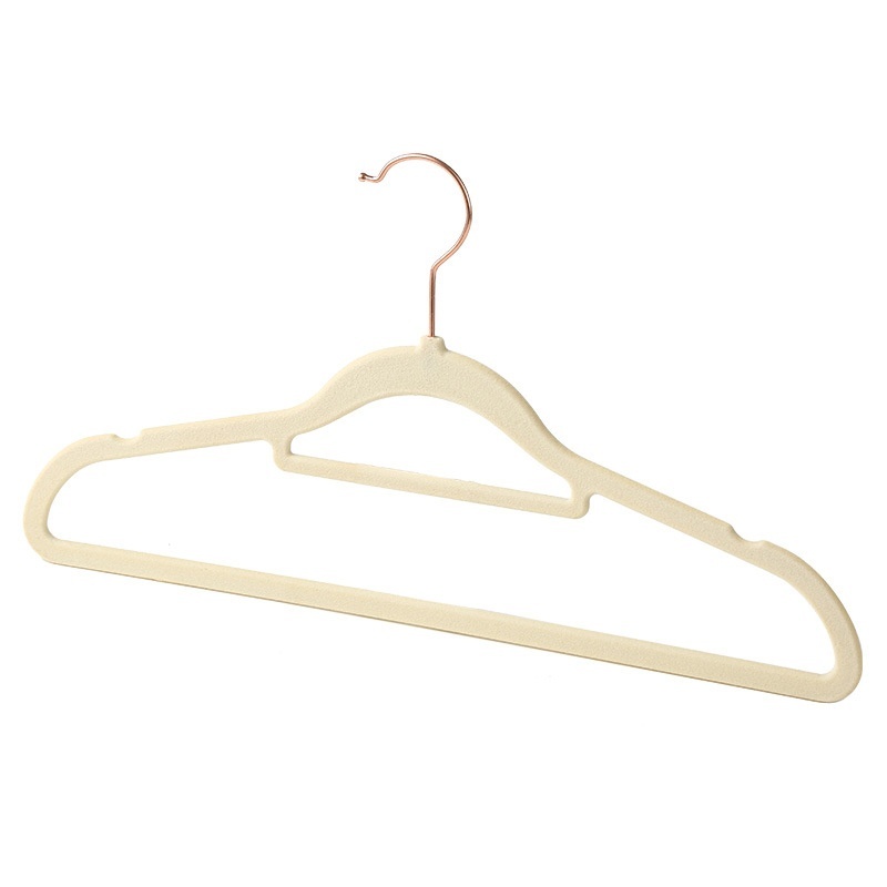Stable drying rack Hangers convenience ABS Nonmarking and nonslip swivel hook Gold Metal Hanger Dura