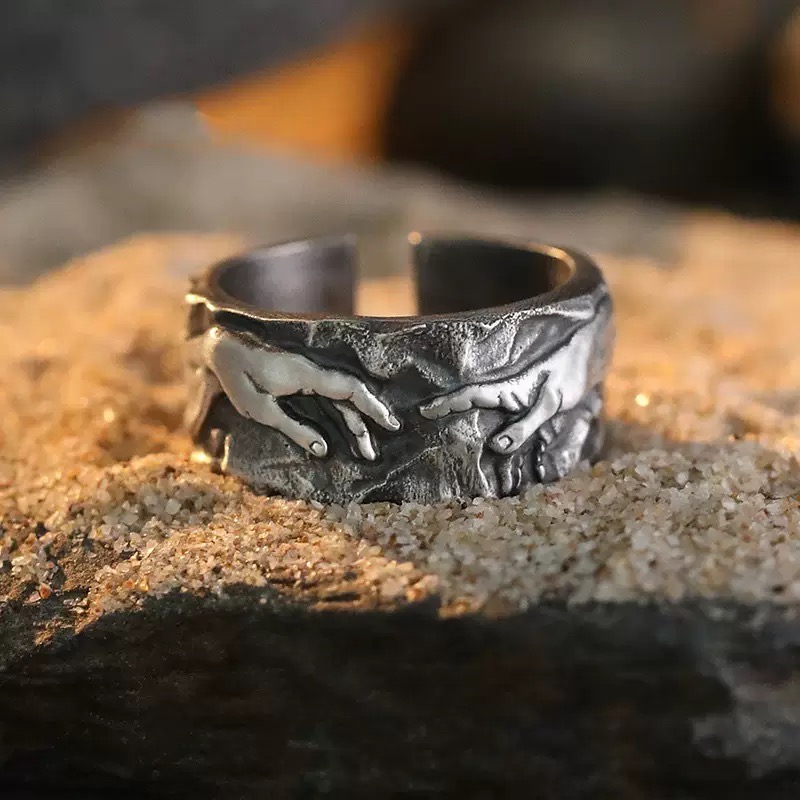 "Hand of God" Unique Creative Ring