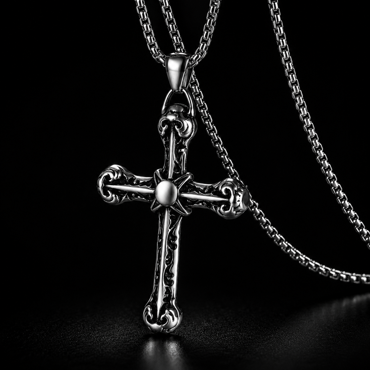 Gothic Cross Necklace Express your style
