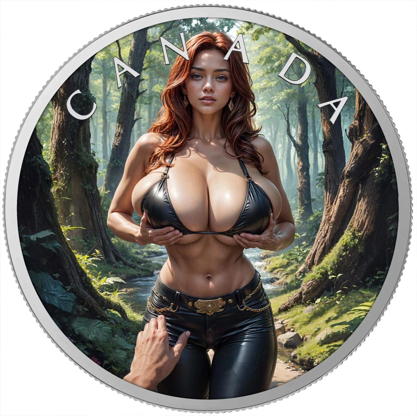2025 Canada Wild Wilderness Color Coin