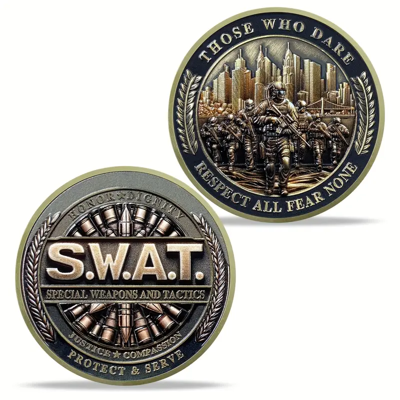 S.W.A.T. Commemorative Challenge Coin