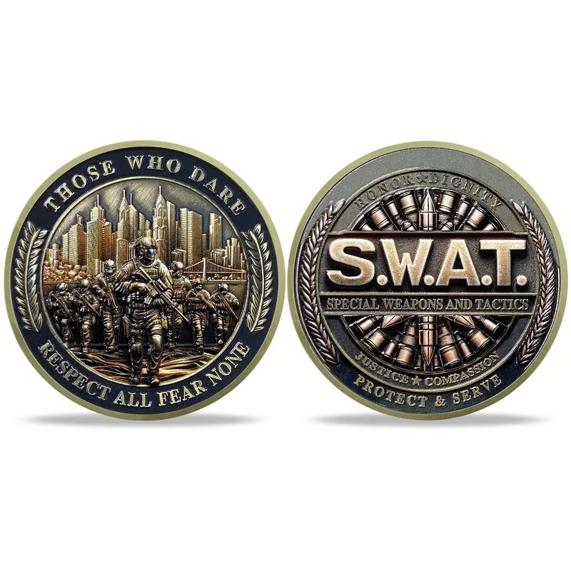 S.W.A.T. Commemorative Challenge Coin