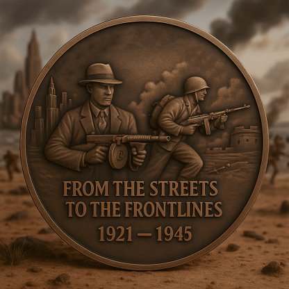Thompson Submachine Gun Commemorative Coin