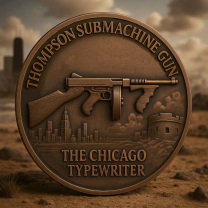 Thompson Submachine Gun Commemorative Coin