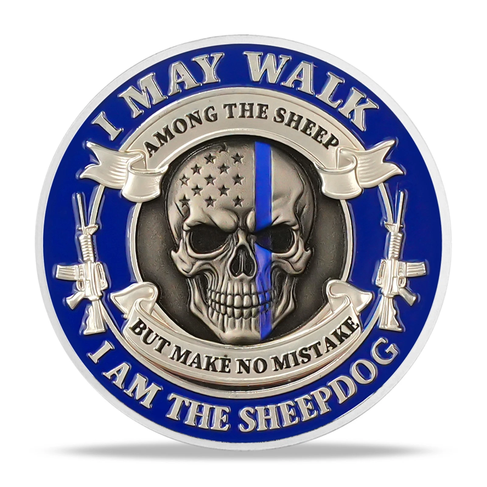 Sheepdog Police Challenge Coin