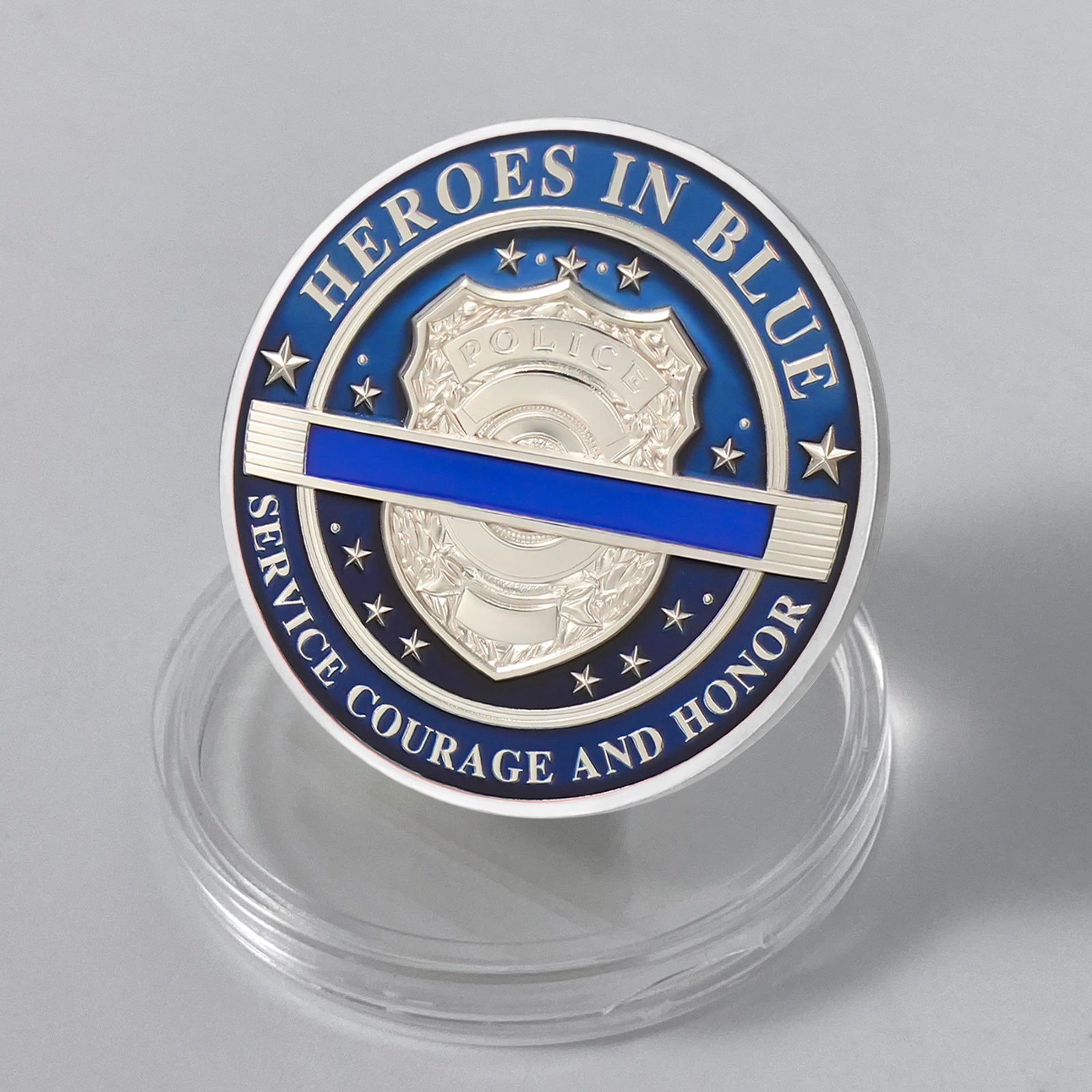 Sheepdog Police Challenge Coin