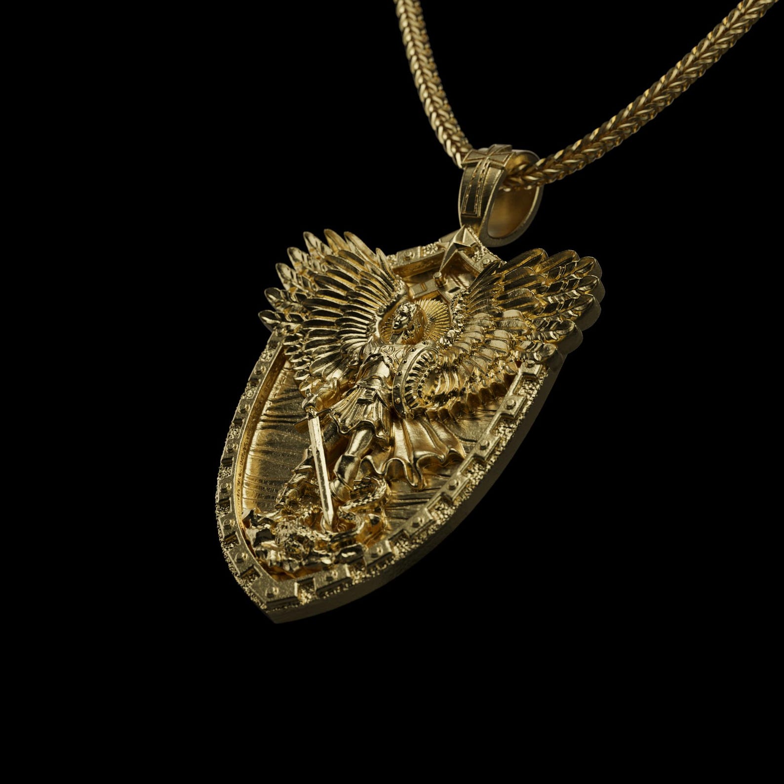 Archangel St. Michael First Holy Communion Necklace