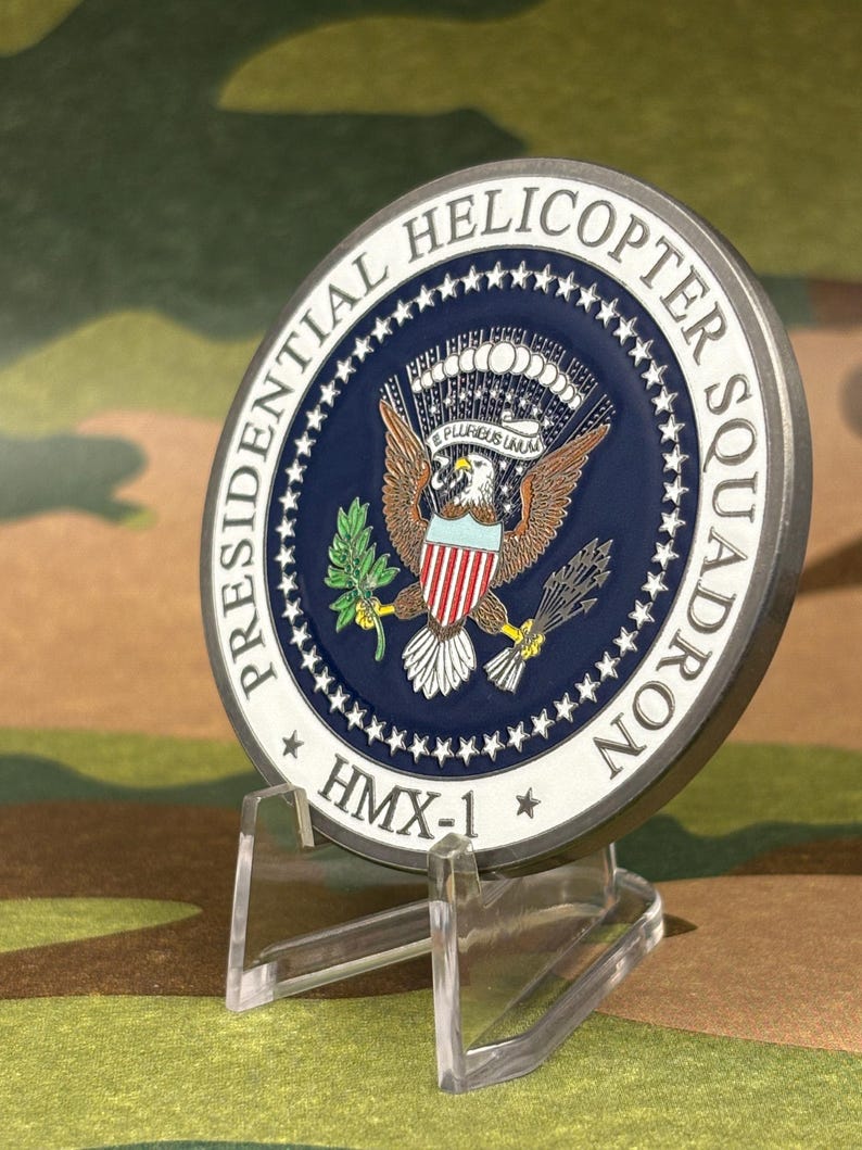 USMC HMX-1 Nighthawks Challenge Coin