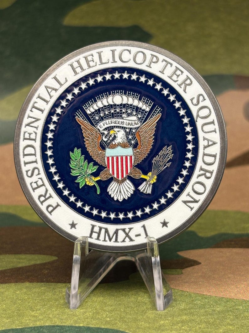 USMC HMX-1 Nighthawks Challenge Coin