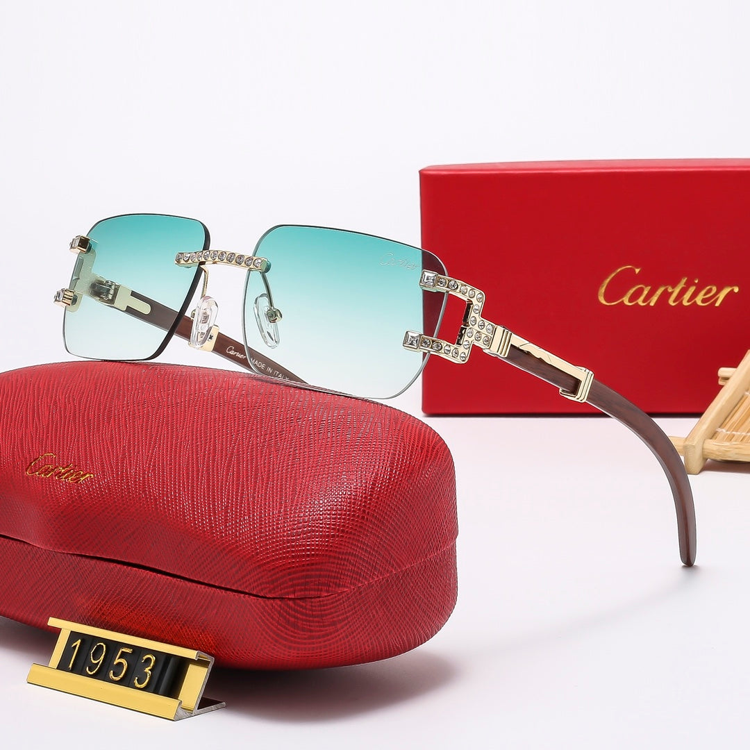 6 Colors Dimond Sunglasses—1953