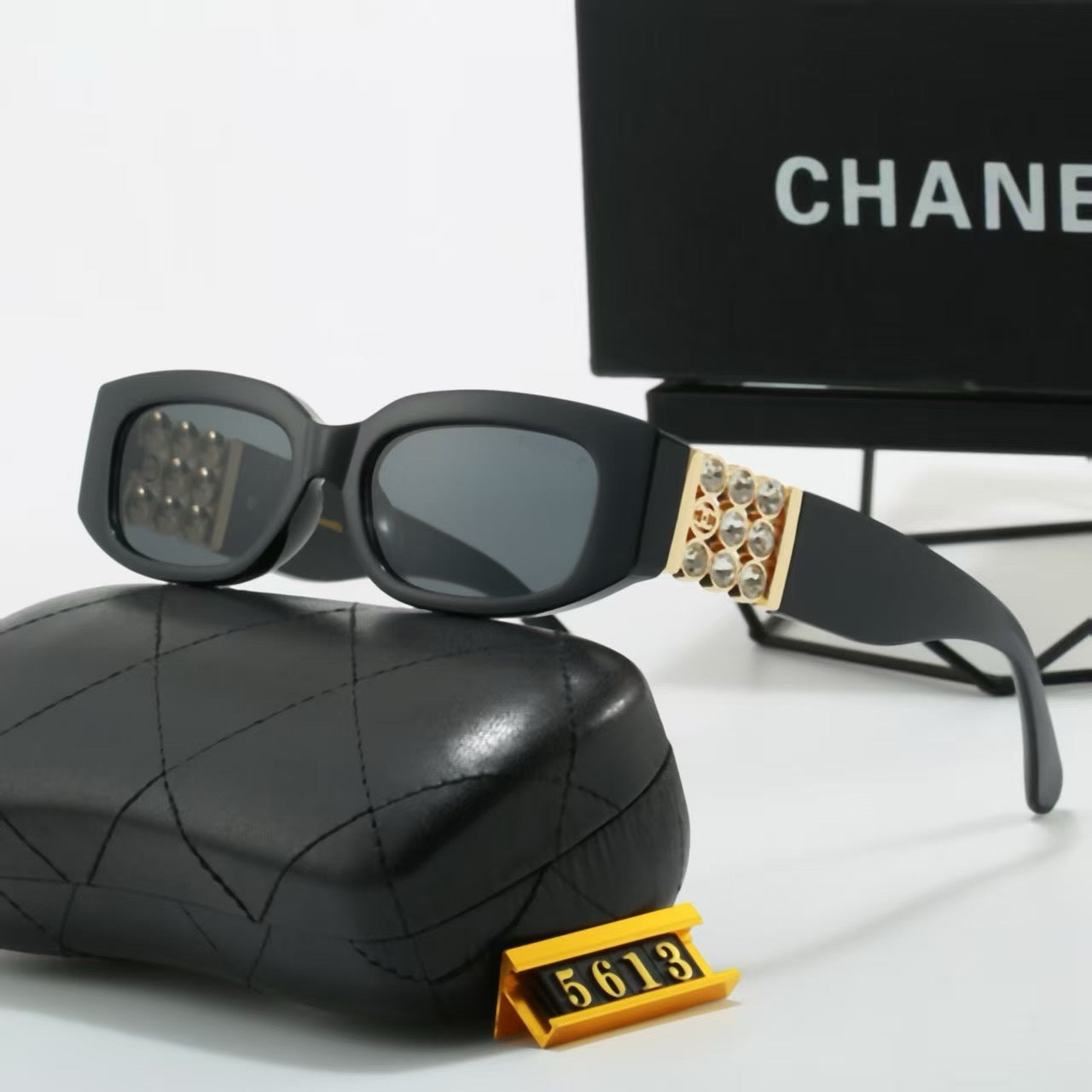 5 Colors diamond Fashion Sunglasses—5613