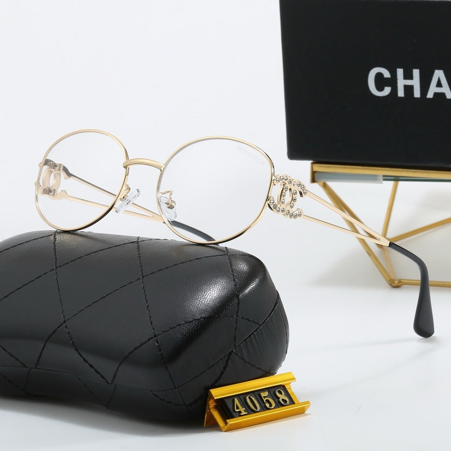 Diamond Round 5 Colors Fashion Sunglasses—4058