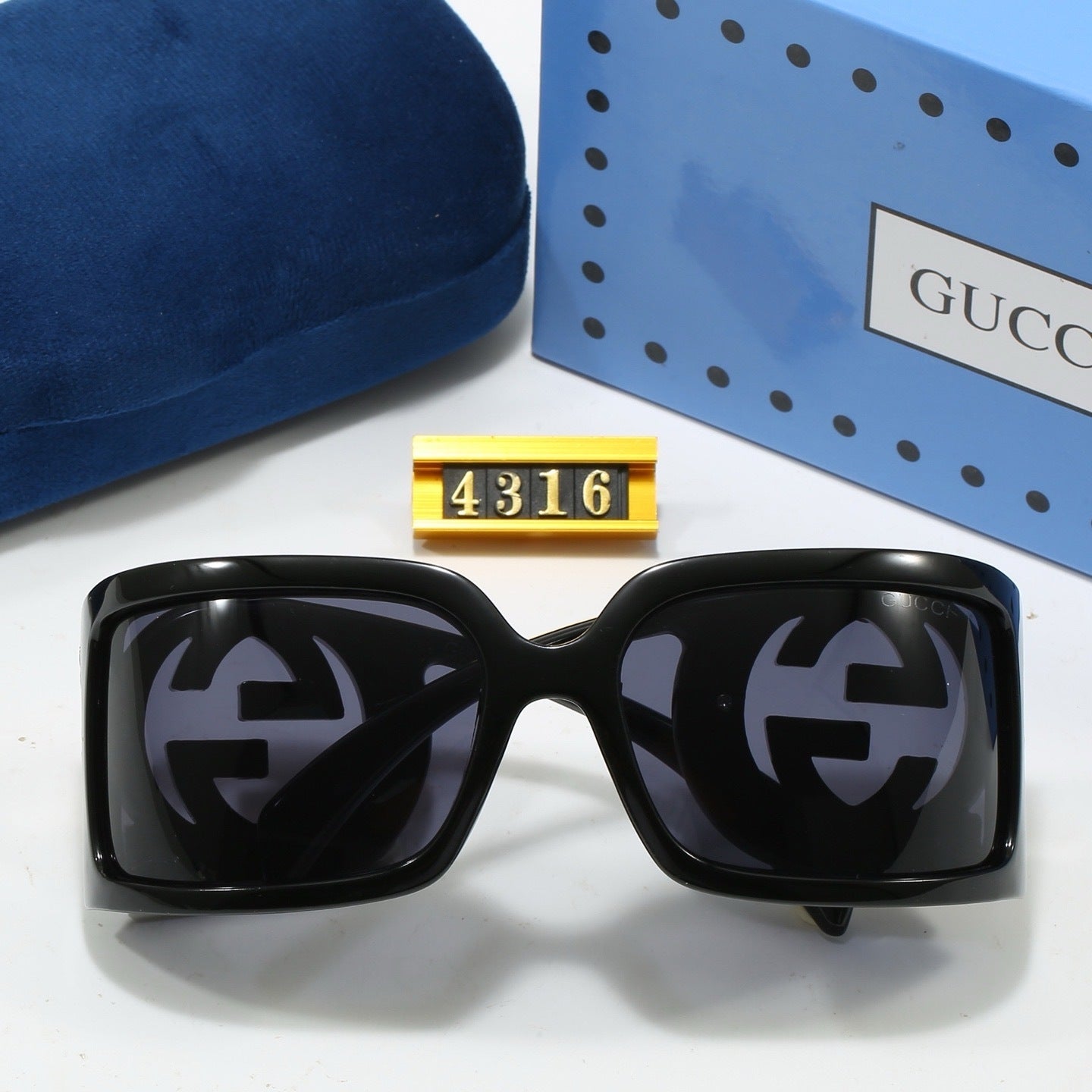 Big Frame 4 Colors Fashion Sunglasses—4316