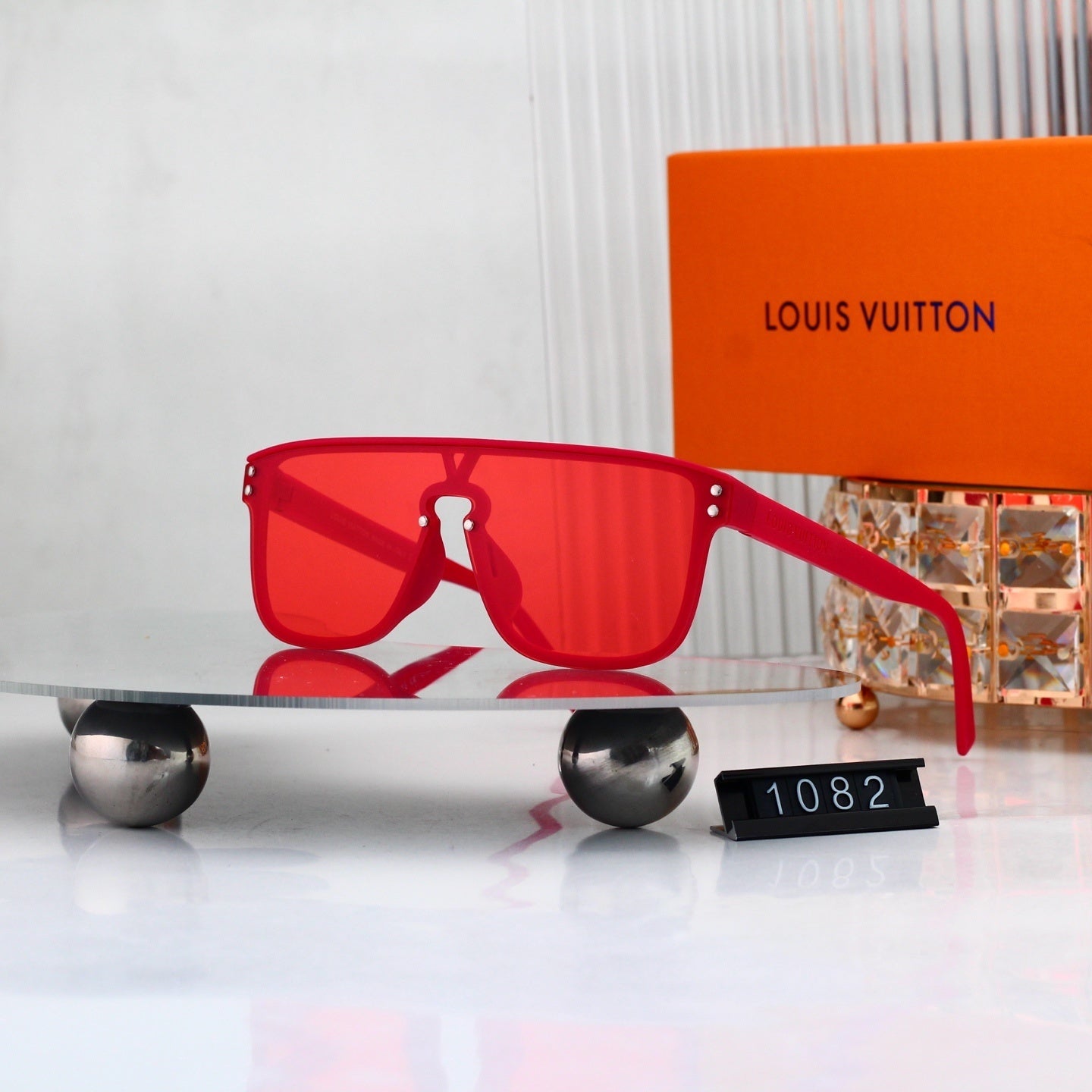 9 Colors Printed Fashion Sunglasses—1082