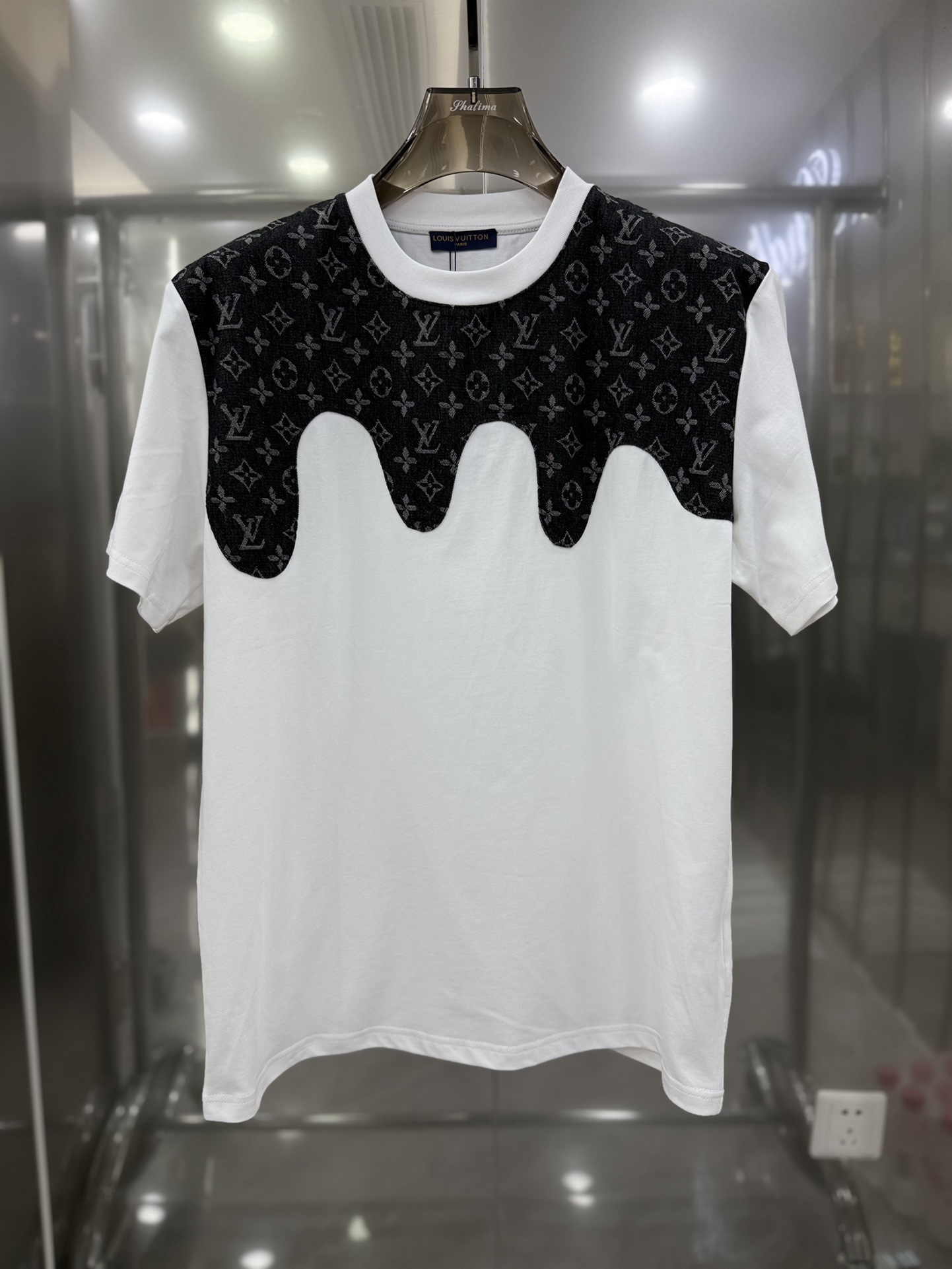 Crew neck short-sleeved T-shirt
