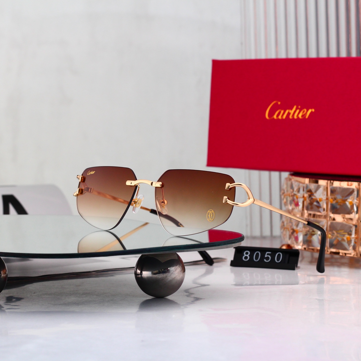 5 Colors Fashion Sunglasses 8050