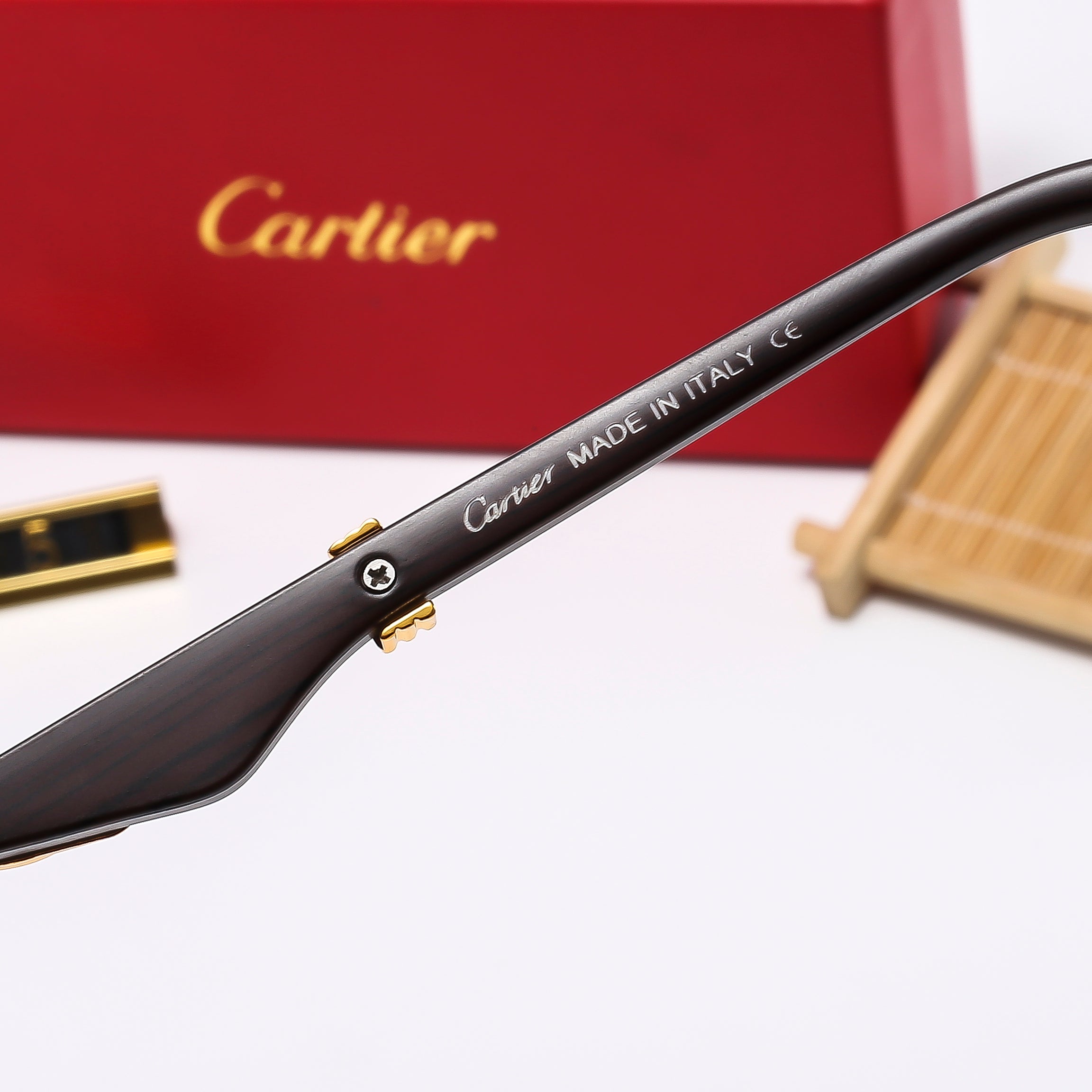 Diamond Cut wooden legs Sunglasses—1951