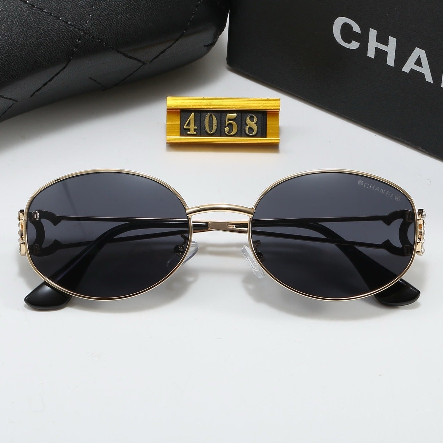 Diamond Round 5 Colors Fashion Sunglasses—4058